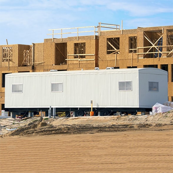 our construction & jobsite shower trailers can be customized with additional features or branding to fit your specific needs